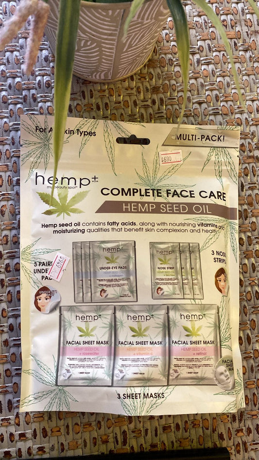 Cuidado de la Cara Set Completo Hemp#