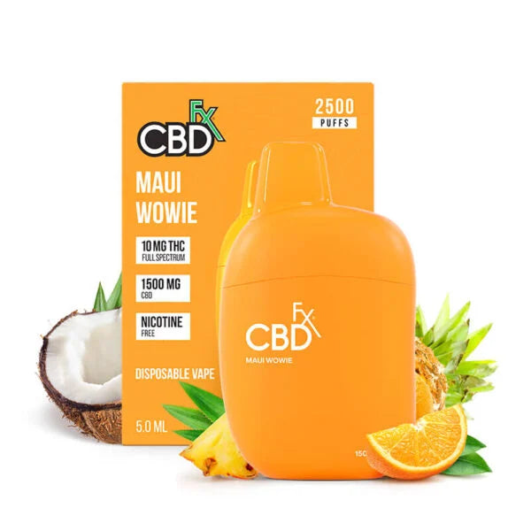 Vape Desechable CBD Delta 9 THC CBDfx 1500mg