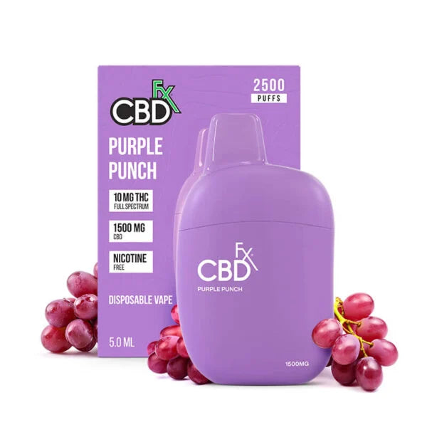 Vape Desechable CBD Delta 9 THC CBDfx 1500mg