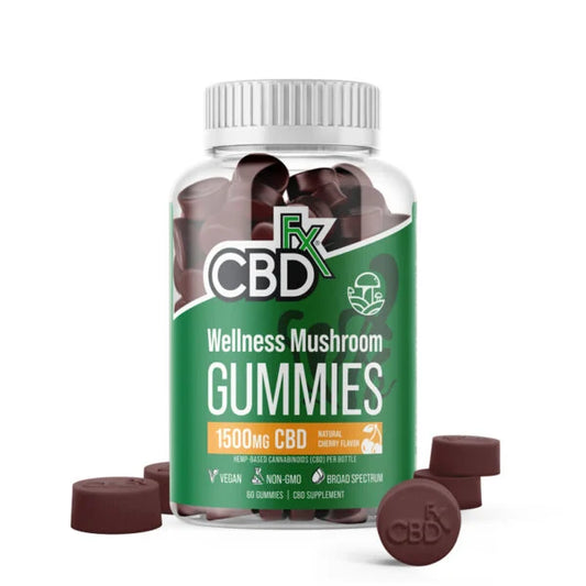 Gomitas CBD Hongos Wellness CBDfx 1500 mg