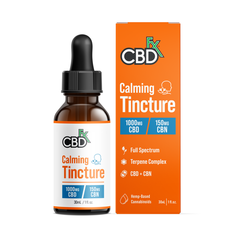 Aceite CBD CBN Calma CBDfx 500-4000 mg