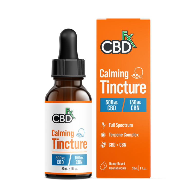 Aceite CBD CBN Calma CBDfx 500-4000 mg