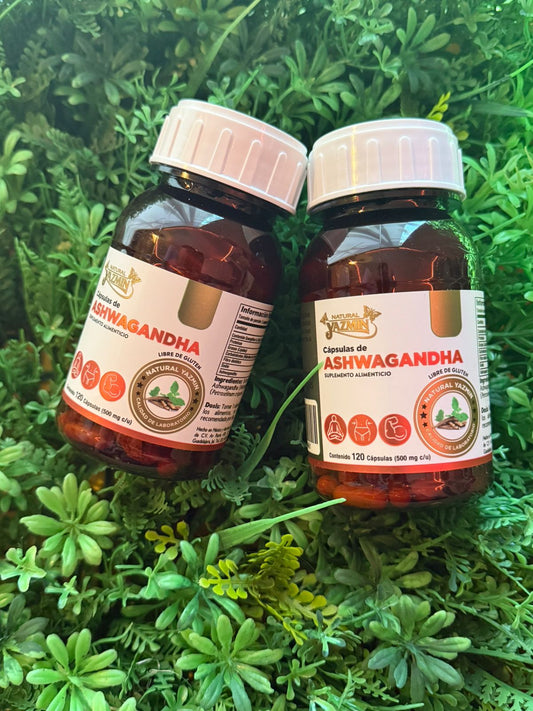 Capsulas Ashwagandha Natural Yazmin 500mg