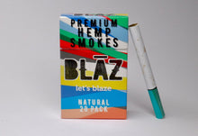 Cargar imagen en el visor de la galería, Cigarro CBD Blaz Natural 20 Pack Tiendacbdmexico
