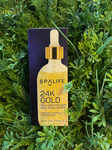 Suero Facial Colageno y Oro 24k Gold SpaLife