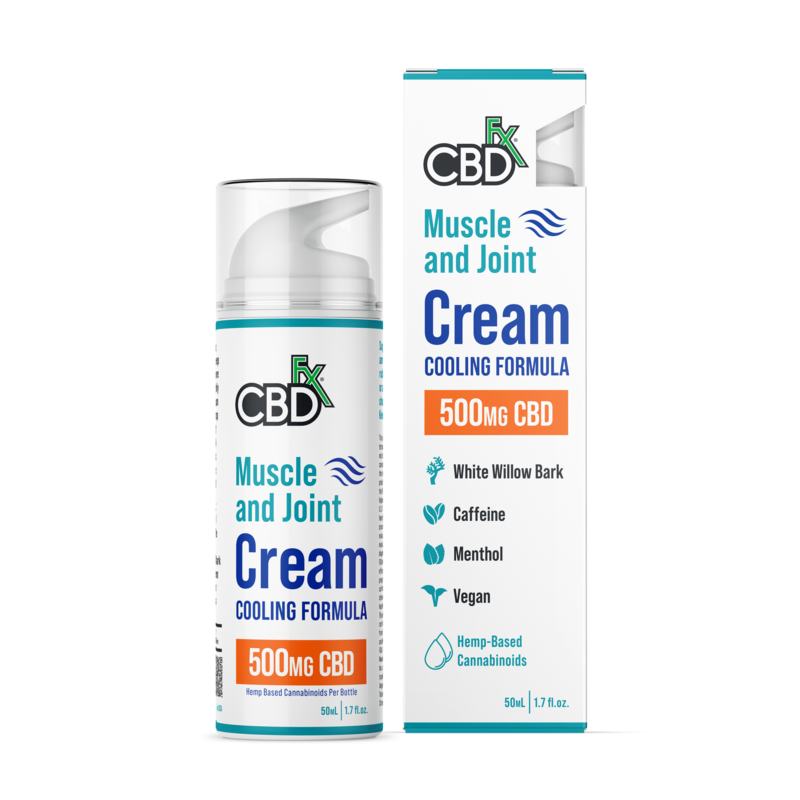 Crema CBD Musculos y Articulaciones CBDfx 500mg