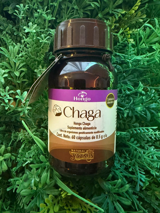 Capsulas Chaga Natural Yazmin 500mg
