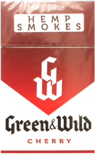 Cargar imagen en el visor de la galería, Cigarros CBD Green &amp; Wild Cereza Tiendacbdmexico
