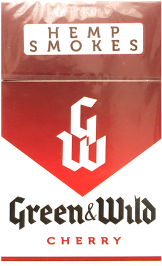 Cigarros CBD Green & Wild Cereza Tiendacbdmexico
