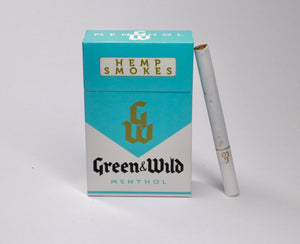 Cigarros CBD Green & Wild Mentol Tiendacbdmexico