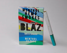Cargar imagen en el visor de la galería, Cigarro CBD Blaz Mentol 20 Pack Tiendacbdmexico
