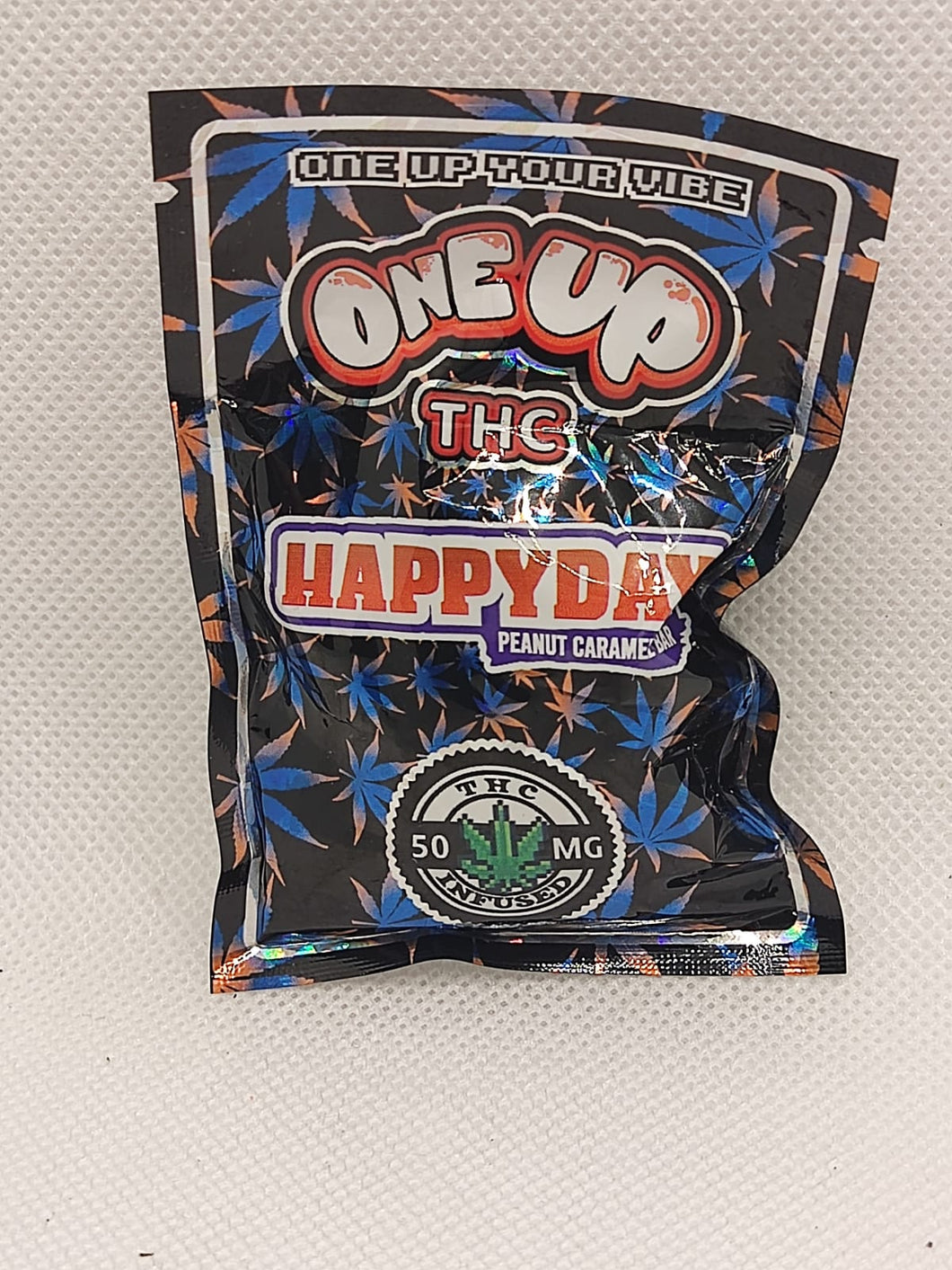 Happy Day Chocolate Micros THC One Up 50mg Tiendacbdmexico