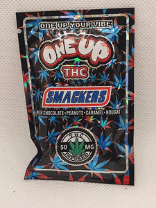 Smackers Chocolate Micros THC One Up 50mg Tiendacbdmexico