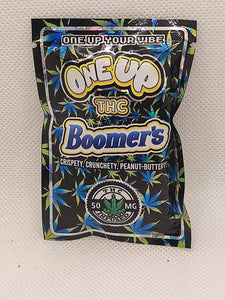 Boomers Chocolate Micros THC One Up 50mg Tiendacbdmexico