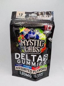 Gomitas Delta 9 Mystic Labs 120mg Tiendacbdmexico Assorted Flavors