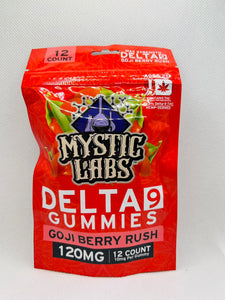 Gomitas Delta 9 Mystic Labs 120mg Tiendacbdmexico Goji Berry Rush