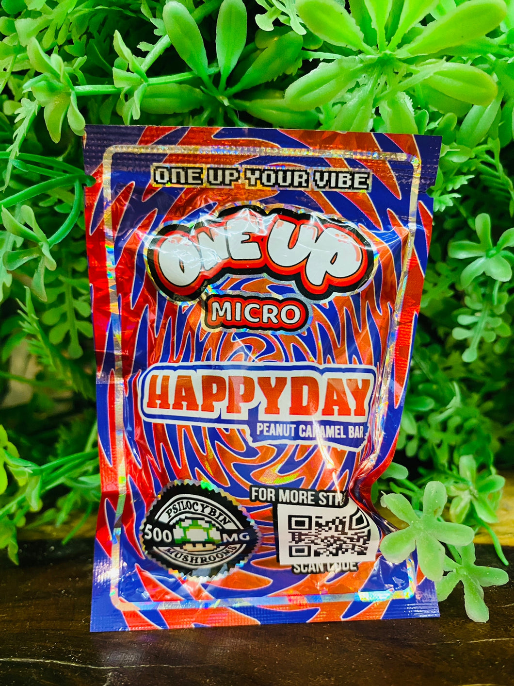 Chocolate Psilocibina Micro Happy Day One Up 500mg Tiendacbdmexico