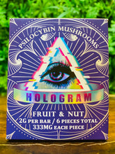 Cargar imagen en el visor de la galería, Chocolate Psilocibina Hologram Fruit &amp; Nut 2gr Tiendacbdmexico
