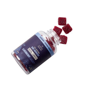 Gomitas CBD Elderberry Vitamina C y D Sistema Inunologico Lazarus Naturals 250-1000mg