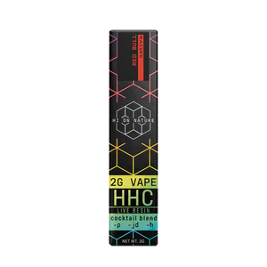 Vape Desechable HHC Live Resin Red Bull Hi On Nature 2gr Tiendacbdmexico